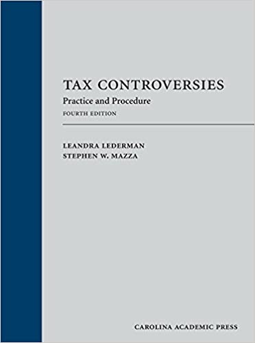 Tax Controversies: Practice and Procedure (4th Edition) - Epub + Converted pdf